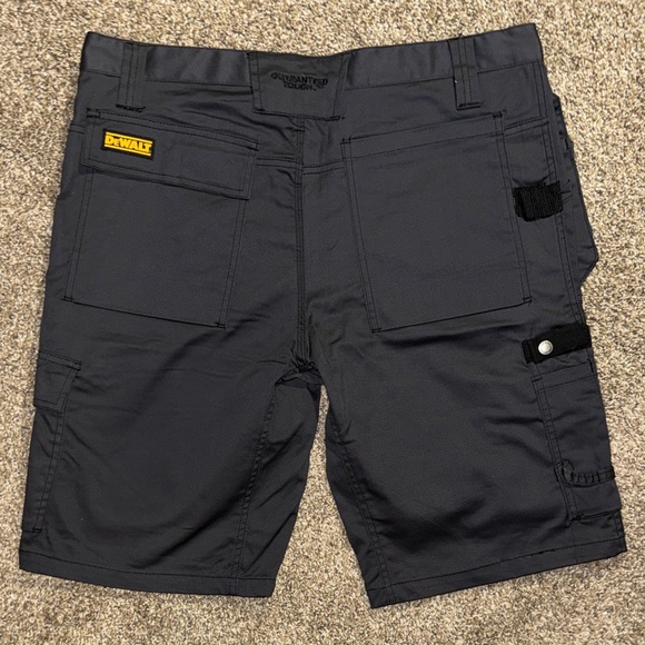 Men's Gray Work Shorts - Picture 2 of 2